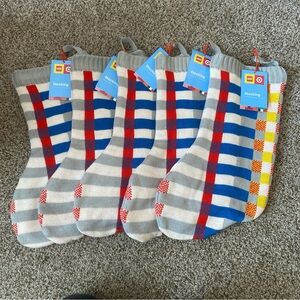 NWT Lego x Target Xmas Stocking Sweater Knit Color Block 20"